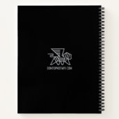 DomTopNotional Acknowledments & Jurats-laptop. Notitieboek (Achterkant)