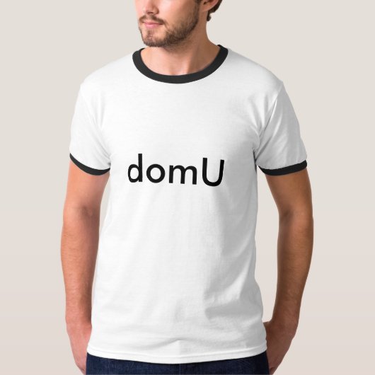 domU T-shirt (Voorkant)