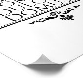 Domus Dulcis Domus - Thuis Sweet Home - Latijn Poster (Hoek)
