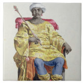 Don Alvares, Koningin, uit de Receuil des Receuil Tegeltje (Voorkant)