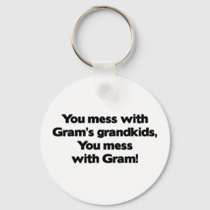 Don't Mess met Gram's kleinkinderen Sleutelhanger