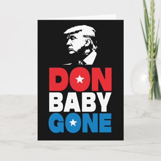 Don Baby Gone. Kaart (Voorkant)