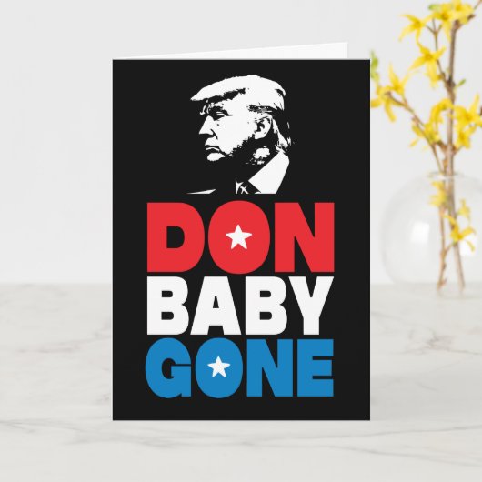 Don Baby Gone. Kaart (Gele Bloem)