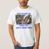 DON BLAME NIET T-SHIRT (Voorkant)