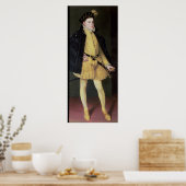 Don Carlos , zoon van koning Philip II van Spanje Poster (Keuken)