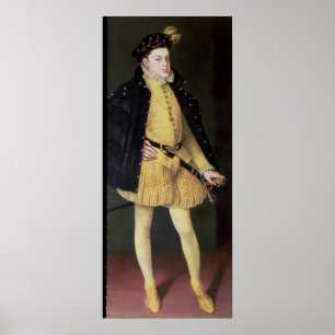 Don Carlos , zoon van koning Philip II van Spanje Poster