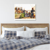Don Cossacks in 1814 Canvas Afdruk (Insitu (Slaapkamer))