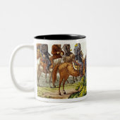 Don Cossacks in 1814 Tweekleurige Koffiemok (Links)
