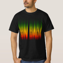 Don Dada Wazig Effect Typografie Rasta Reggae T-shirt