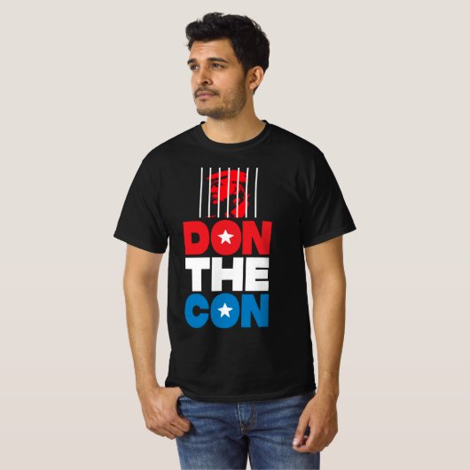 Don de Con! T-shirt (Voorkant volledig)