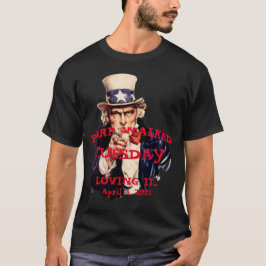 Don de Oplichterswandeling Dinsdag 2023 Oom Sam T-shirt