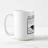 Don Depresso huurt de ochtend Koffiemok (Links)