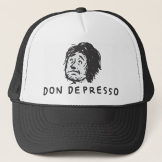 Don Depresso Logo (miniatuurzijde + naam) Trucker Pet