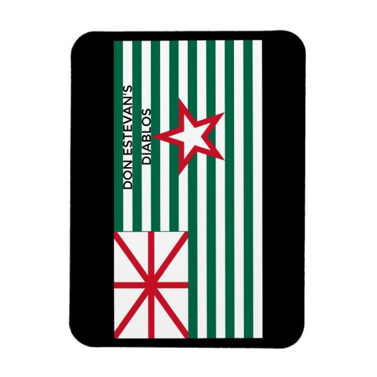 Don Estevan's Diablos Morale Flag Magneet (Verticaal)