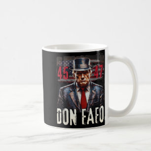 Don Fafo Trump 45 47 Grappig Patriottisch Politiek Koffiemok