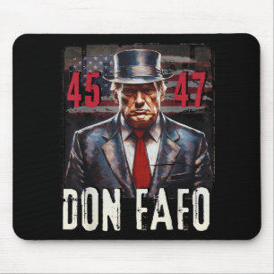 Don Fafo Trump 45 47 Grappig Patriottisch Politiek Muismat