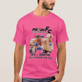 Don Frye vs. Yoshihiro Takayama - Pride FC Commemo T-shirt (Voorkant)
