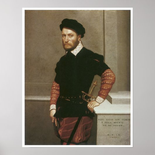 Don Gabriel de la Cueva, Duke of Albuquerque, 1560 Poster (Voorkant)