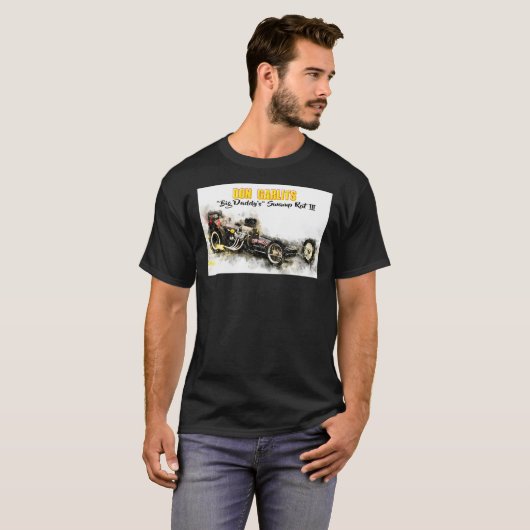 Don Garlits &quot;Big papa&quot; Zwempit Rat 3 Cla T-shirt (Voorkant volledig)