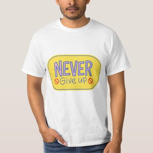 Don, geef niet op t-shirt (Voorkant)