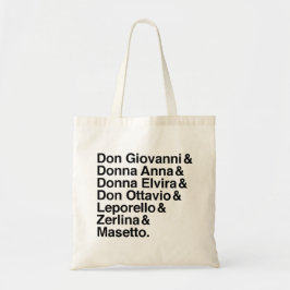 Don Giovanni cast van personage tas