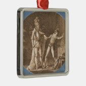 Don Giovanni en het standbeeld van de Commandant Metalen Ornament (Rechts)