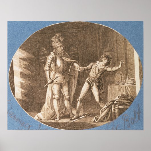 Don Giovanni en het standbeeld van de Commandant Poster (Voorkant)