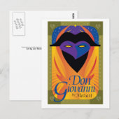 Don Giovanni, Opera Briefkaart (Voorkant / Achterkant)