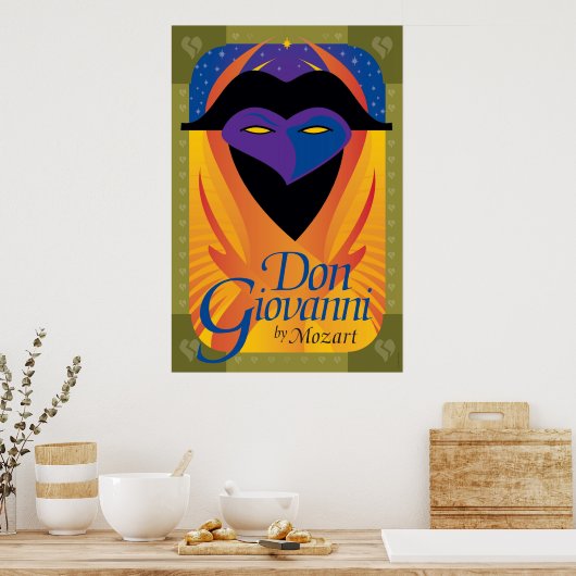 Don Giovanni, Opera Poster (Keuken)