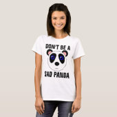 DON IS GEEN PANDA Funny T-shirts (Voorkant volledig)