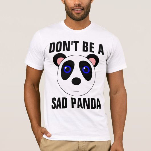 DON IS GEEN PANDA Funny T-shirts (Voorkant)