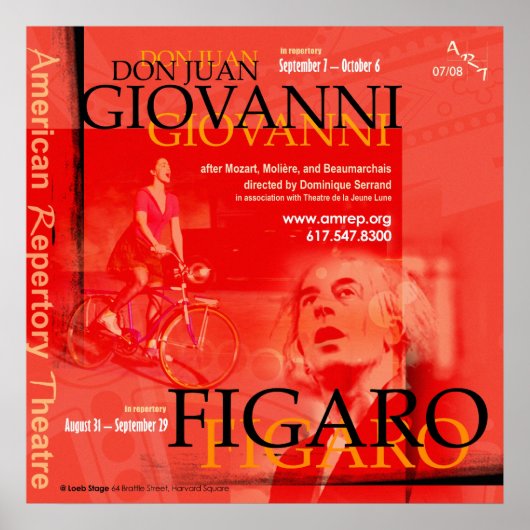 DON JUAN GIOVANNI en FIGARO 2 Poster (Voorkant)