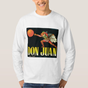 Don Juan Oranje  label T-shirt
