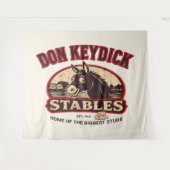 Don Keydick Stables Vintage Farm Wandkleed (Voorkant (horizontaal))