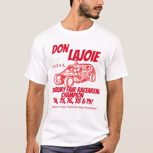 Don LaJoie 1-zijdig T-shirt Danbury Racearena Cham (Voorkant)