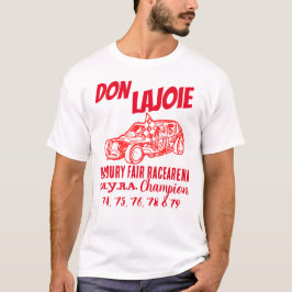Don LaJoie 2-zijdig T-shirt Danbury Racearena Cham