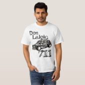 Don Lajoie Danbury Fair Racearena B&W 2-zijdig T-s T-shirt (Voorkant volledig)