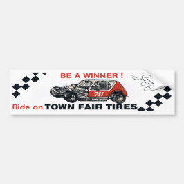 Don Lajoie Town Fair Tyre Replica Bumpersticker! Bumpersticker