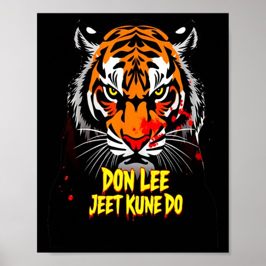 Don Lee Castillo Jeet Kune Do JKD Mixed Martial Ar Poster (Voorkant)