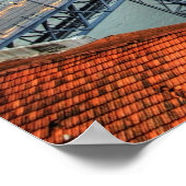 Don Luis I bridge, Porto Poster (Hoek)