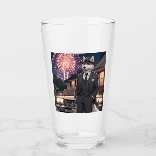 Don Lupo Canino "4 juli" Glas (Voorkant)