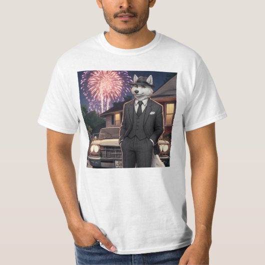 Don Lupo Canino "4 juli" T-shirt (Voorkant)