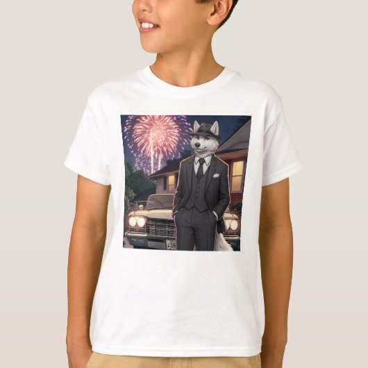 Don Lupo Canino "4 juli" T-shirt (Voorkant)