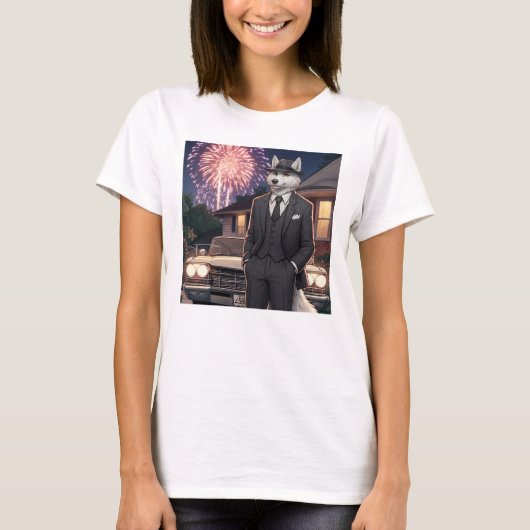 Don Lupo Canino "4 juli" T-shirt (Voorkant)