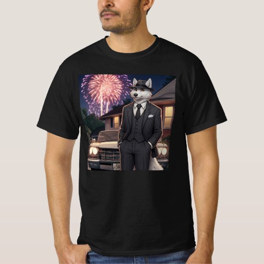 Don Lupo Canino "4 juli" T-shirt (Voorkant)