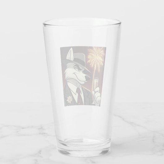 Don Lupo Canino "New Year" Glas (Achterkant)