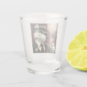 Don Lupo Canino "Nieuwjaar" Shot Glas (Achterkant)