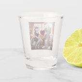 Don Lupo Canino "Valentijnen" Shot Glas (Achterkant)