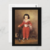 Don Manuel Osorio de Zuniga_Portreits Briefkaart (Voorkant / Achterkant)