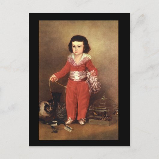 Don Manuel Osorio de Zuniga_Portreits Briefkaart (Voorkant)